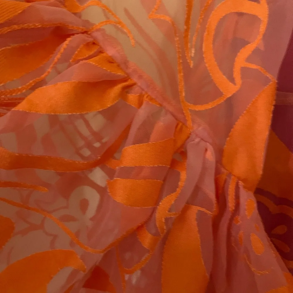 Trina Turk Everly Mini – Pink/Orange Statement Dress **SOLD~OUT** - Picture 3 of 10